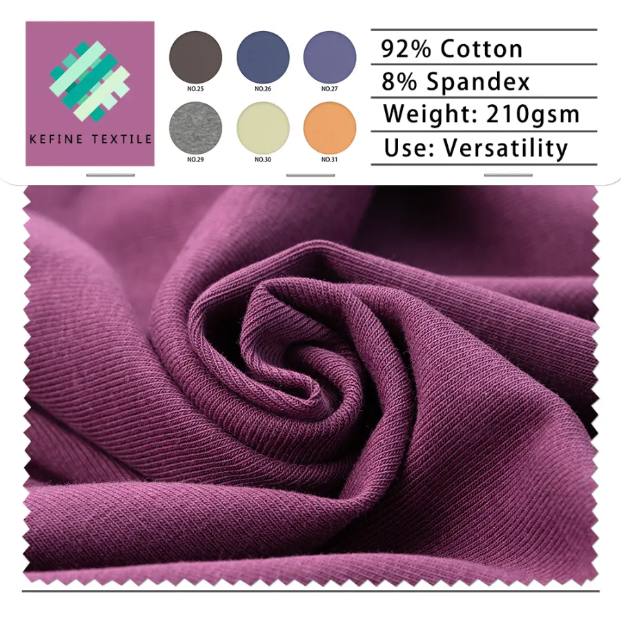 40s Combed Cotton 1x1 Odell Rib