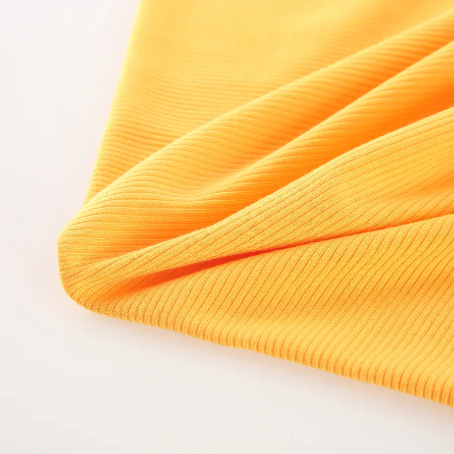 Combed Cotton 2x2 Rib (No-Serge,Non-Fray)