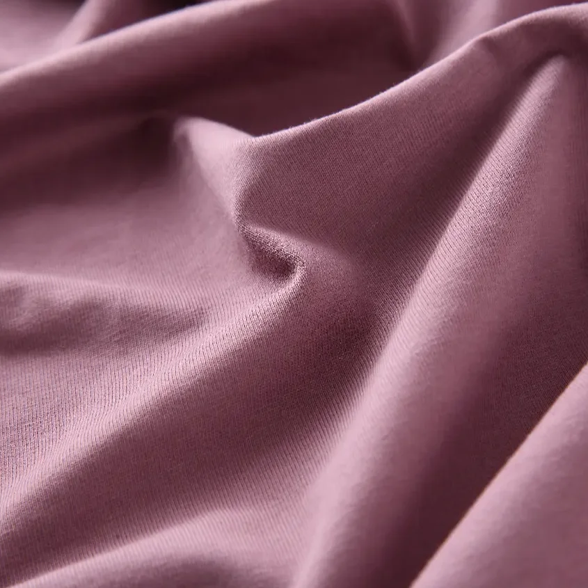 Vải dệt kim plain xử lý sinh học siêu mềm