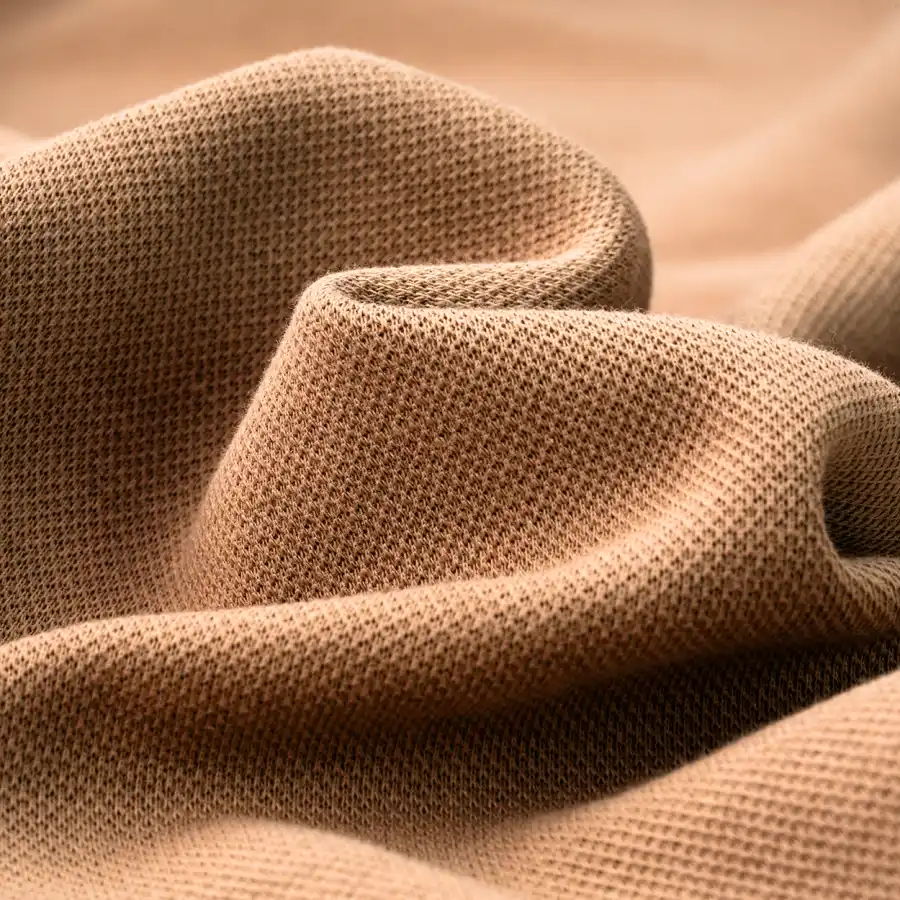 Cooling Pearl Touch Cotton-Polyester Rib