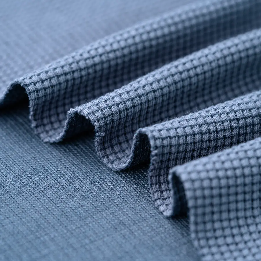 Textured Waffle Fabric CVC