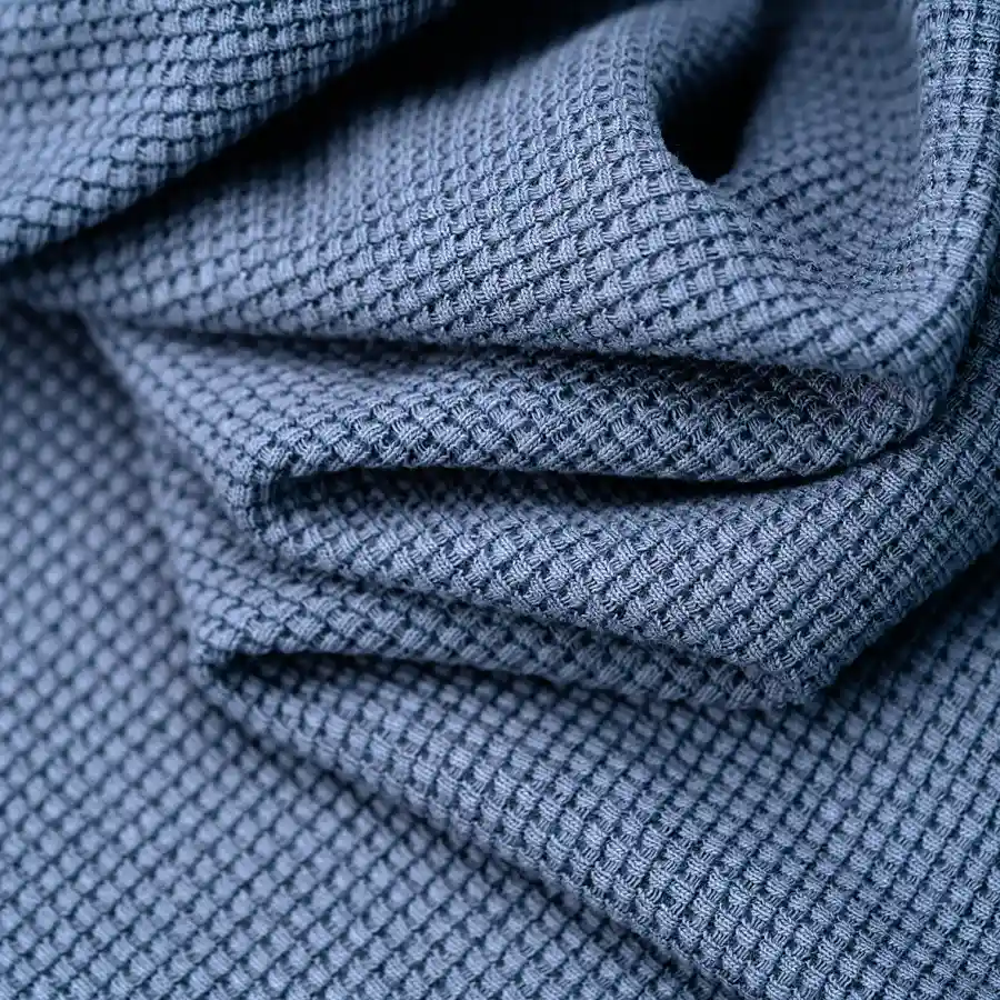 Textured Waffle Fabric CVC