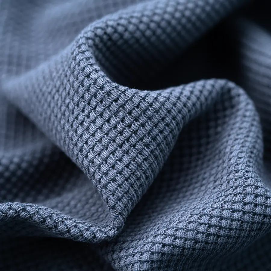 Textured Waffle Fabric CVC