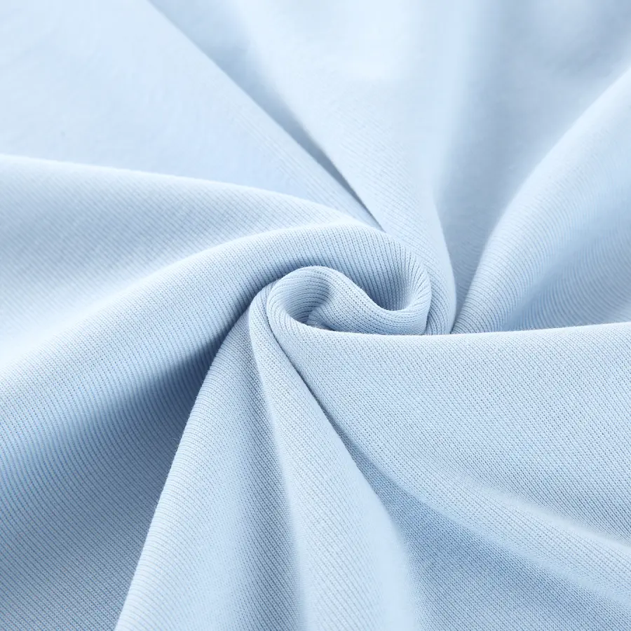 70/30 Cotton-Polyester Cooling 1x1 Rib Fabric