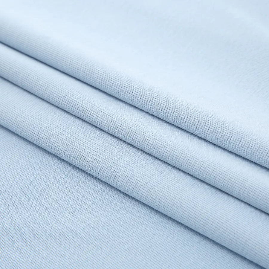 70/30 Cotton-Polyester Cooling 1x1 Rib Fabric