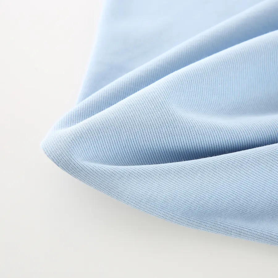 70/30 Cotton-Polyester Cooling 1x1 Rib Fabric