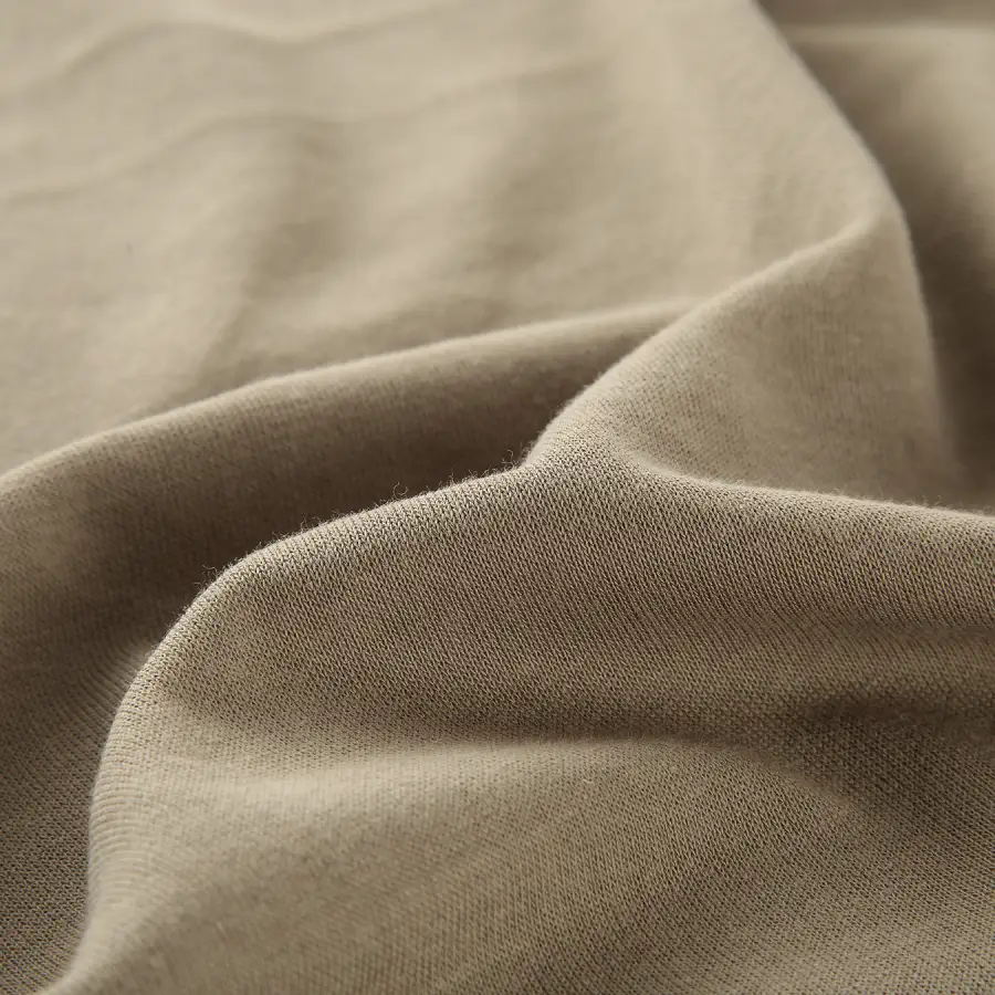 ผ้าขนฟูบางเบาผสม