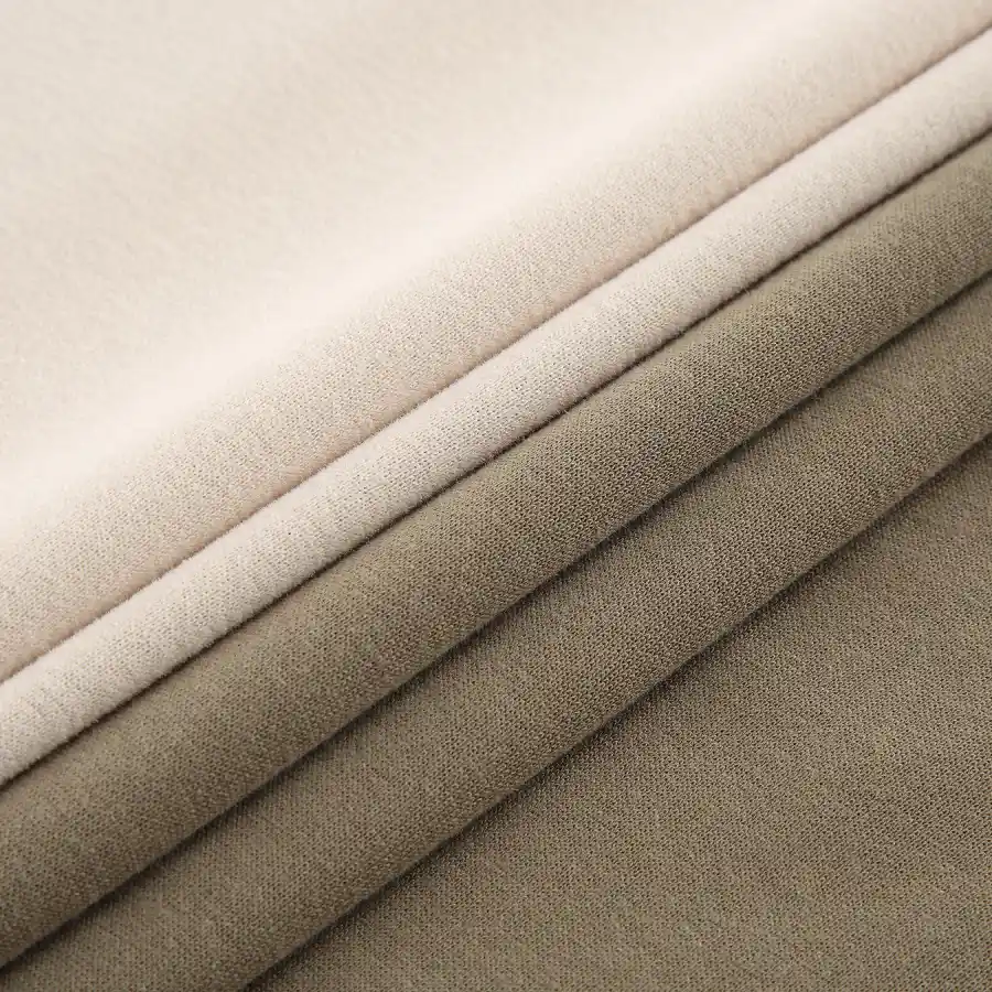 ผ้าขนฟูบางเบาผสม