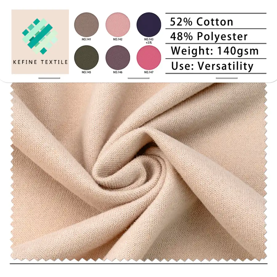 Hua Cotton Lightweight Brushed Fleece (Ideal for Standalone or Bonding Use)