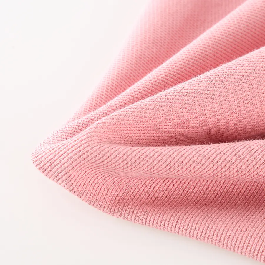 Herringbone Cotton Blend Knit