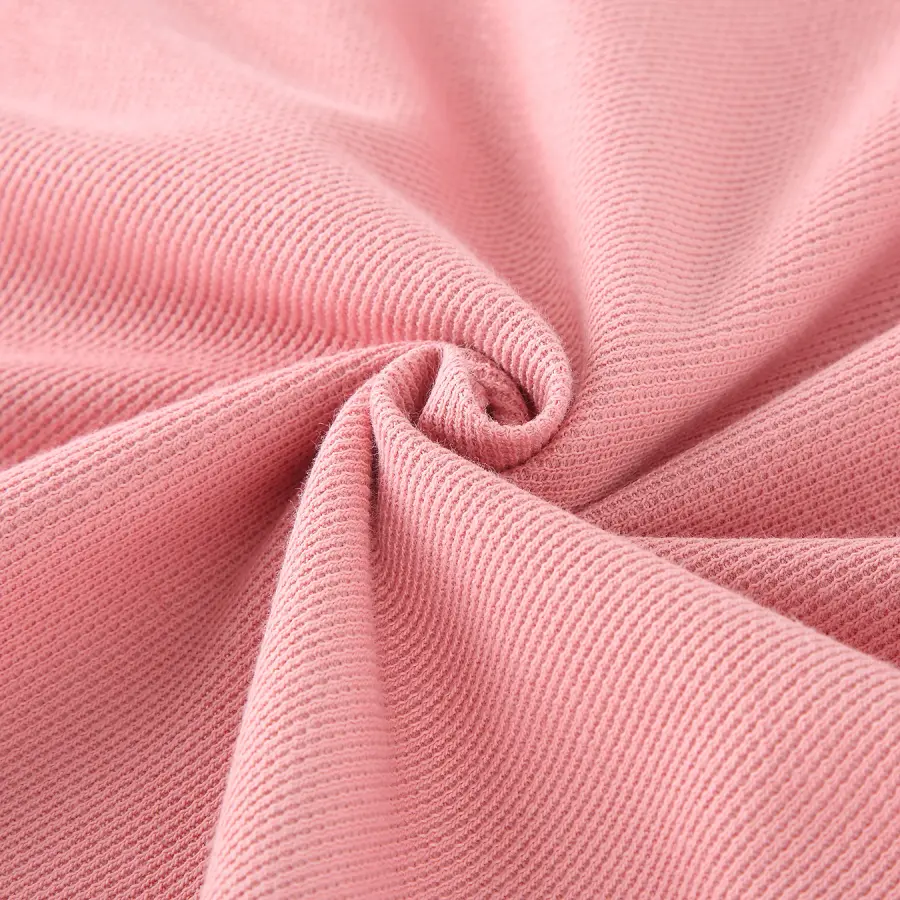 Herringbone Cotton Blend Knit