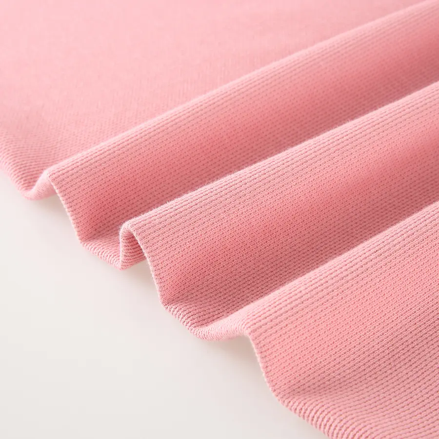 Herringbone Cotton Blend Knit