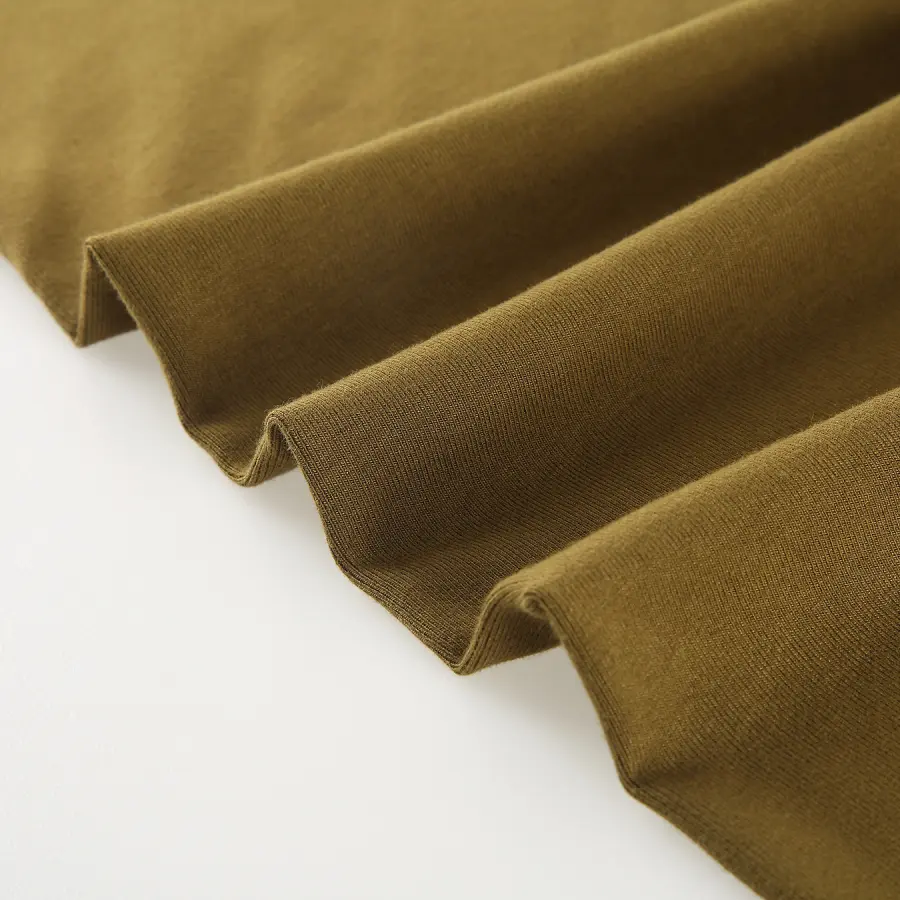 Modal-Touch Rayon-Spandex 1x1 Rib(No-Serge,Non-Fray)