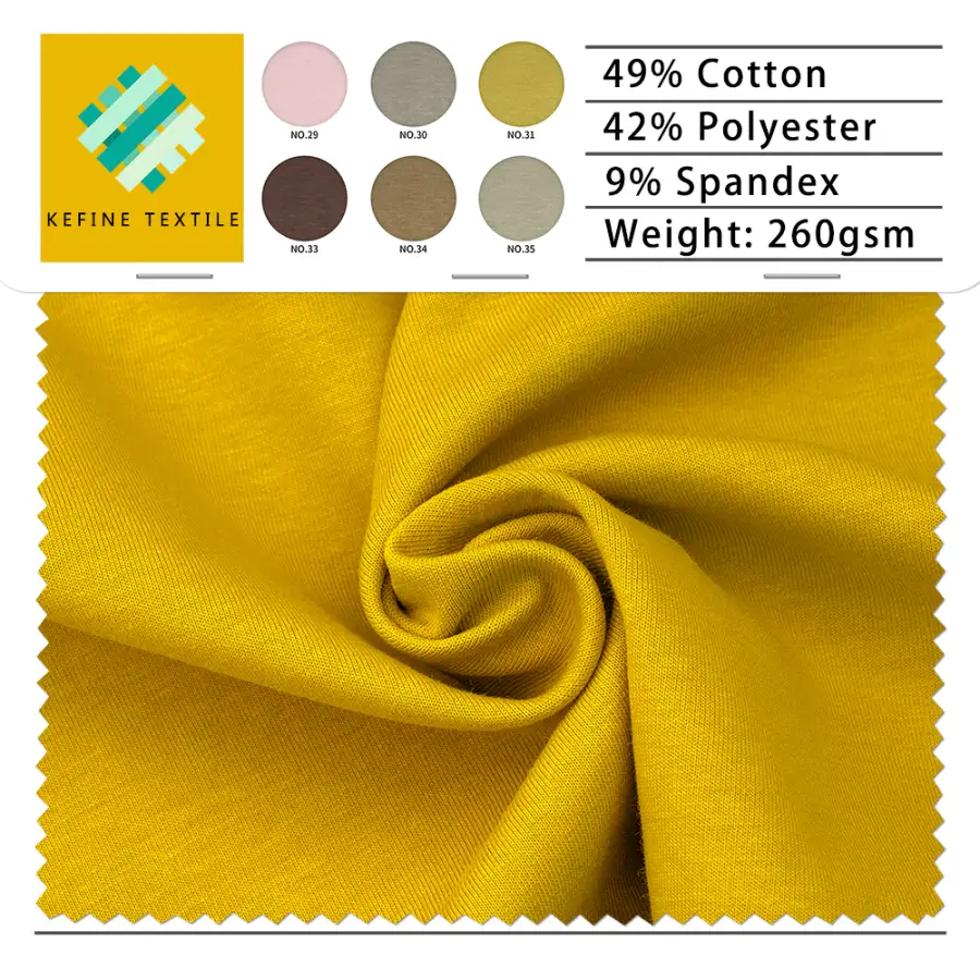 Vải dệt kim đảo mặt Mamba co giãn cao (49/42/9)