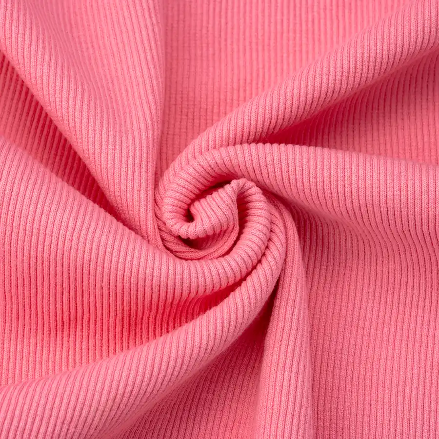 21S 2x2 Rib Cotton Fabric