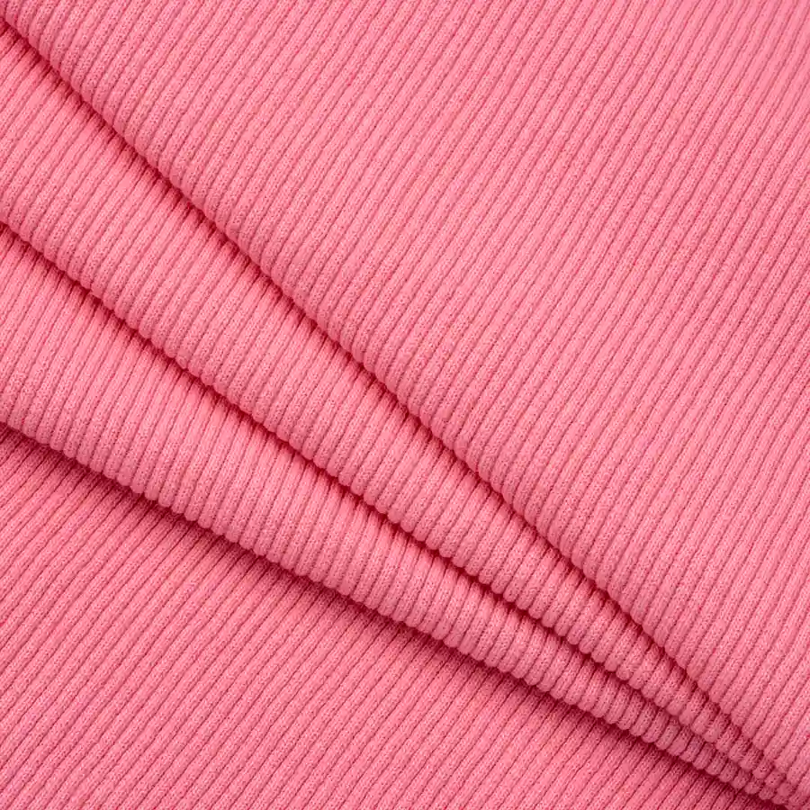 21S 2x2 Rib Cotton Fabric