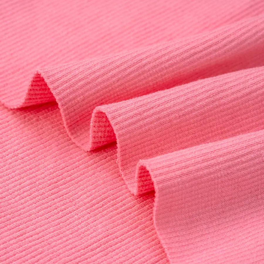 ผ้าริบบ 2x2 21S Cotton