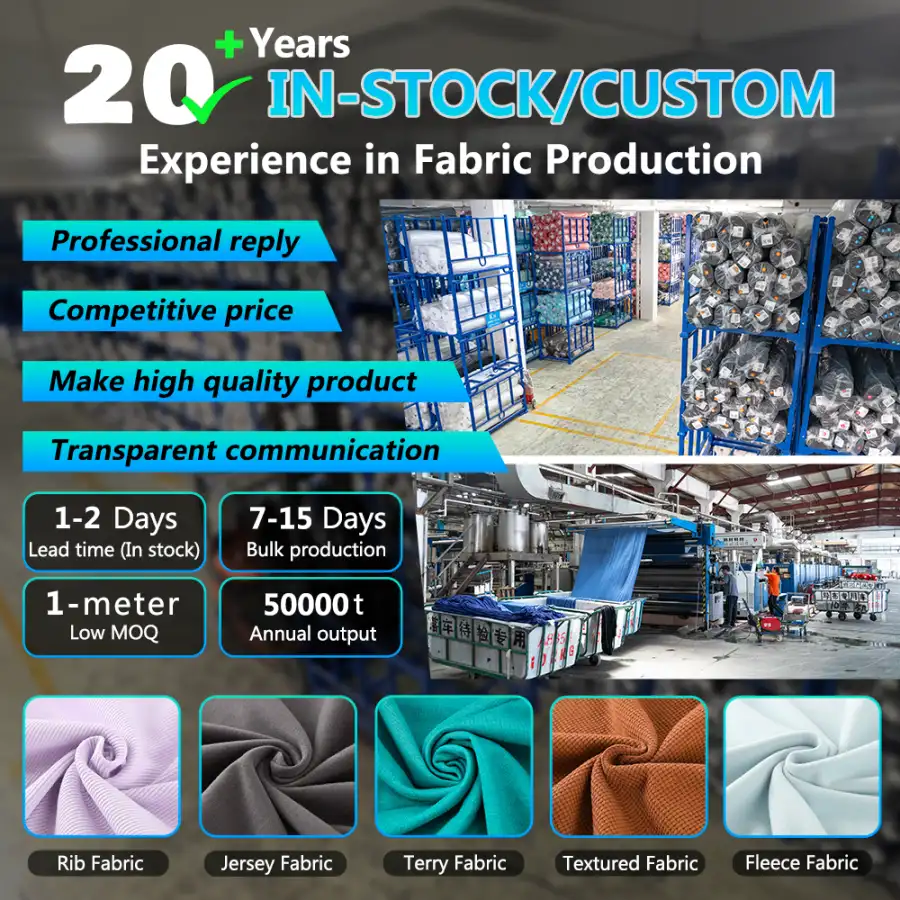 Pearl Touch Cotton-Polyester Rib